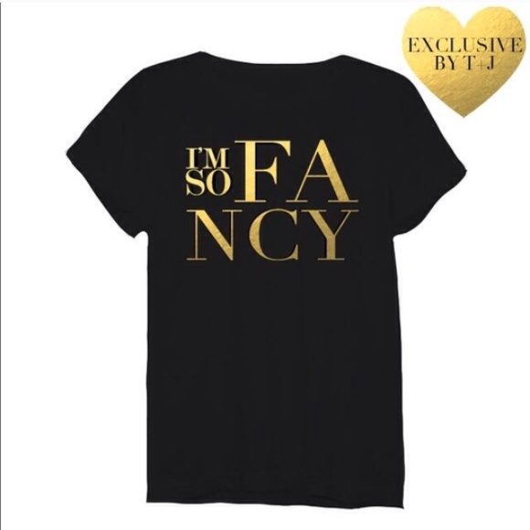 t+j Designs I'm So Fancy Graphic Tee - Picture 2 of 4